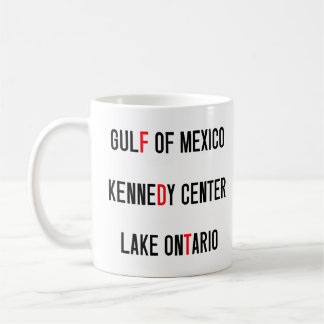 Taza De Café Golfo de México Centro Kennedy Lago Ontario