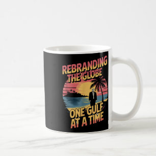 Taza De Café Golfo Estados Unidos Humoroso Trump Patriótico 202