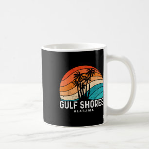 Taza De Café Golfo Pérsico Alabyma Palm Tree Beach Souvenir