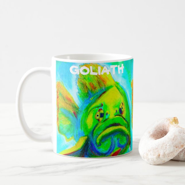 TAZA DE CAFÉ GOLIATH GROUPER MUG (Con donut)