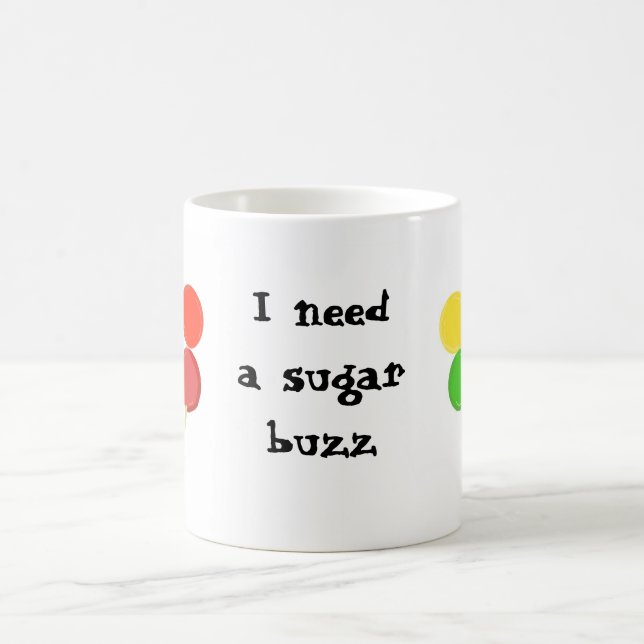 Taza De Café Golosinas de piruleta (Centro)