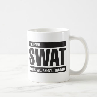 Taza De Café GOLPE VIOLENTO filipino - negro