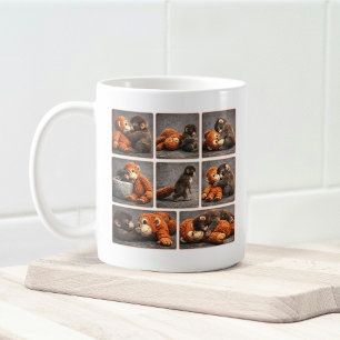 Taza De Café Golpea Bebé Mono
