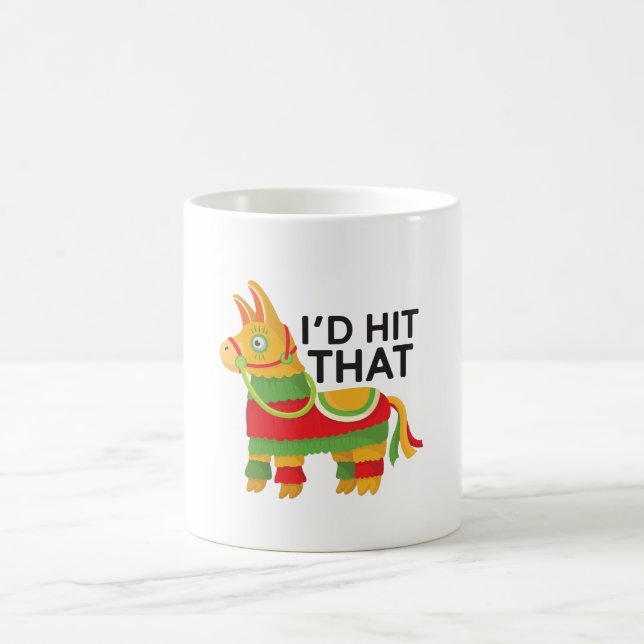 Taza De Café Golpearía que regalo divertido del fiesta de Cinco (Centro)