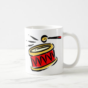 Taza De Café Golpee el tambor