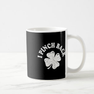 Taza De Café Golpeo Ck Divertido Día de San Patricio Pellizco C