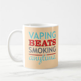 Taza De Café Golpes de Vaping que fuman en cualquier momento
