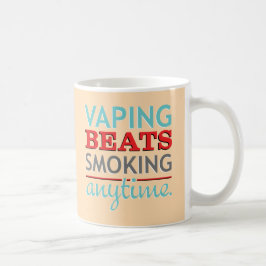 Taza De Café Golpes de Vaping que fuman en cualquier momento