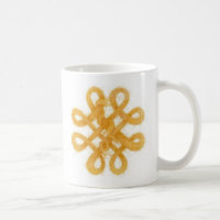 GOLTIC KNOT White Mug