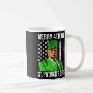 Taza De Café Gombrero Funny Trump Duende Sombrero Feliz 4 de Sa
