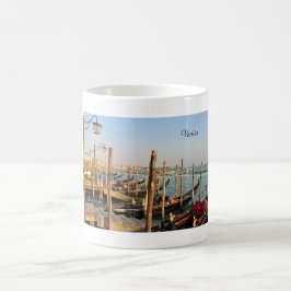 Taza De Café Gondola, Venecia, Italia, Fotografía, Mug