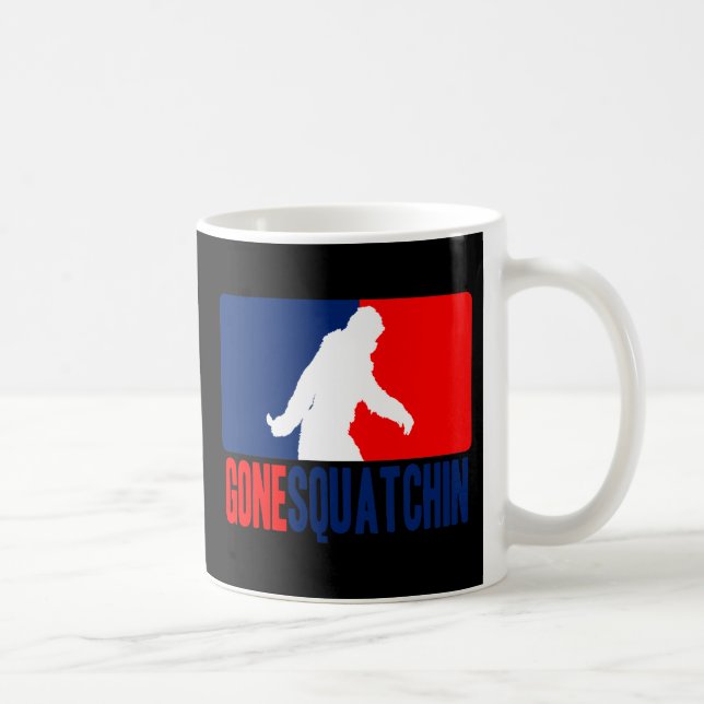 Taza De Café Gone Squatchin League (Derecha)