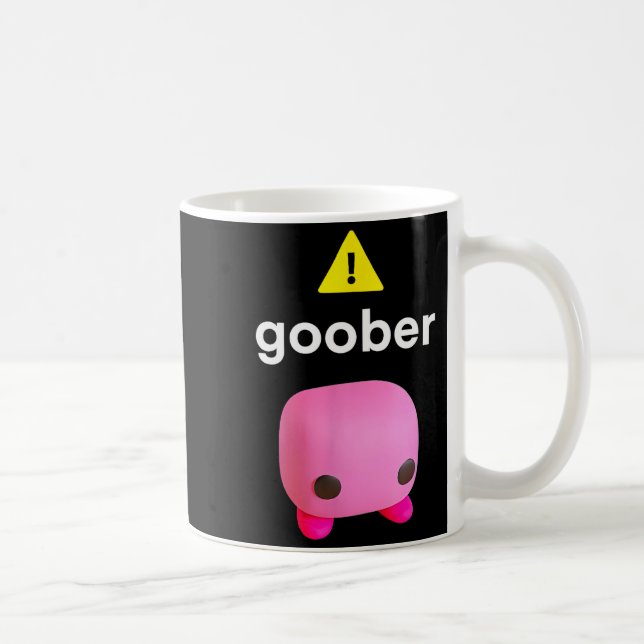 Taza De Café Goober Funny Meme Ironic Weirore  (Derecha)