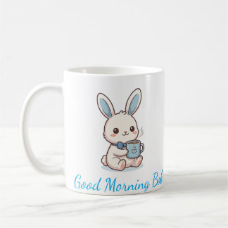 Taza de café Good Morning Bobo Bunny - Kawaii lind
