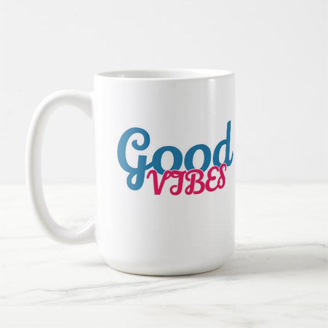 Taza De Café Good vibes  (Izquierda)