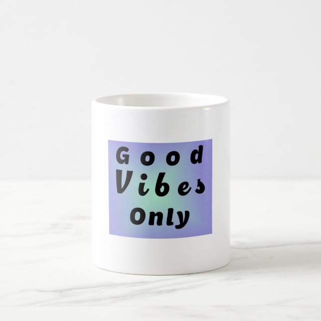 Taza De Café Good Vibes Only (Centro)