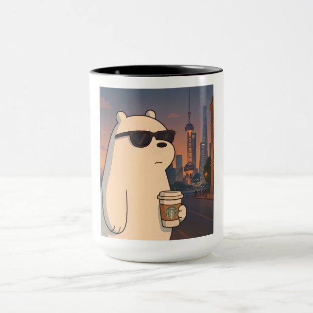 Taza de café Good Vibes Only (Centro)