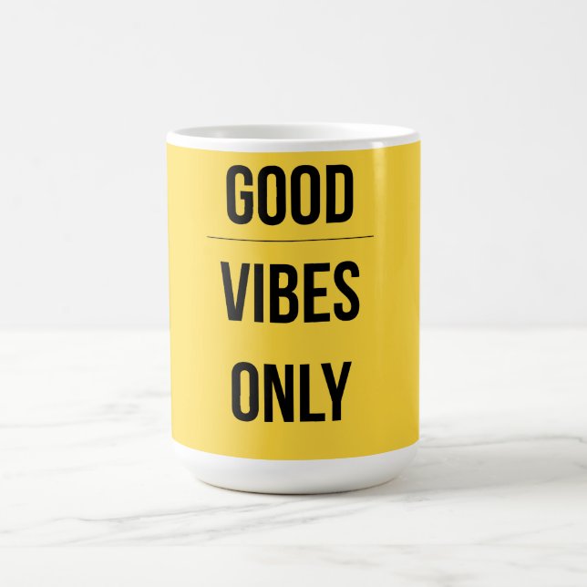 Taza De Café Good Vibes Only — 90s Maximalist Mug (Centro)