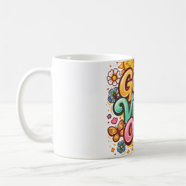 Taza De Café Good vibes only mug (Izquierda)