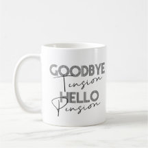 GOODBYE Tensión HOLO Pension Coffee Mug