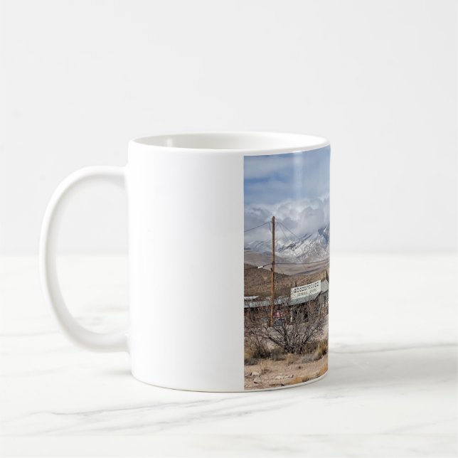 Taza De Café Goodsprings General Store & Pioneer Saloon Winter  (Izquierda)