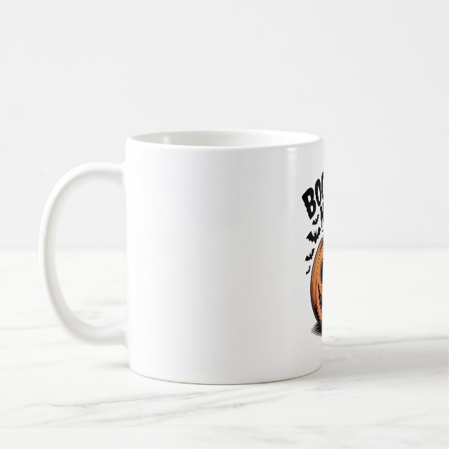 Taza De Café Goofy Jack-O’-Lantern Calabaza arte (Izquierda)