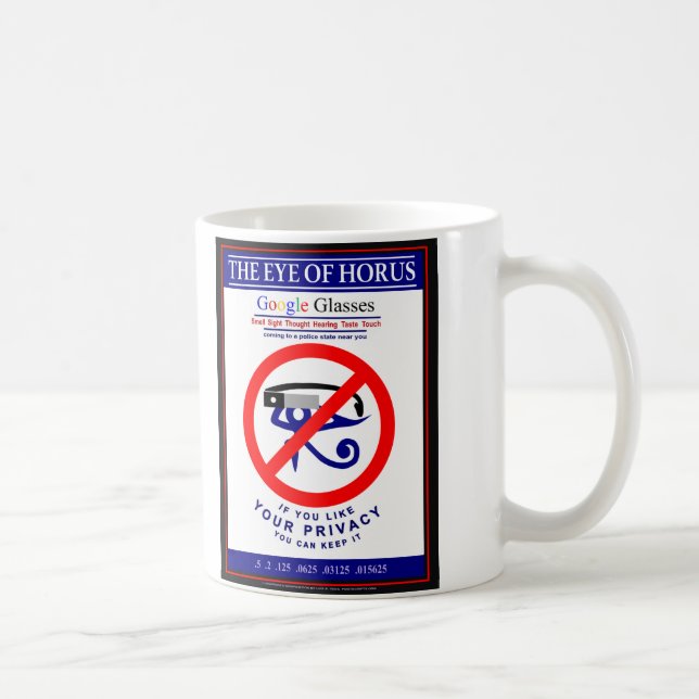 Taza De Café Google Glasses (Derecha)