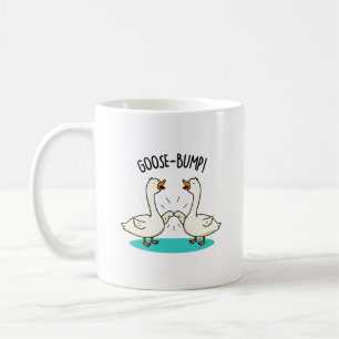 Taza De Café Goose Bump Funny Animal Pun