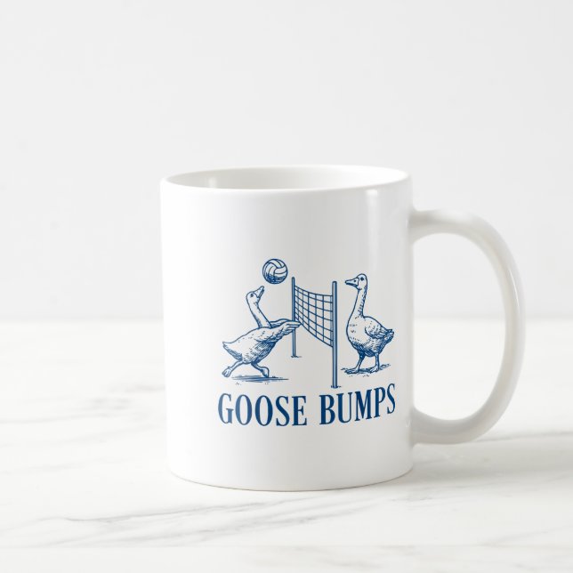 Taza De Café Goose Bumps Volleyball  (Derecha)