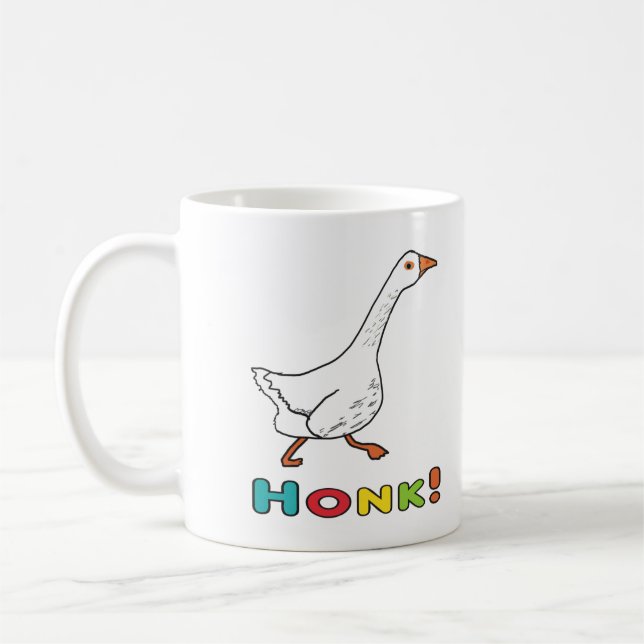 Taza De Café Goose Honk (Izquierda)