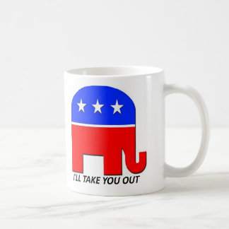 Taza De Café GOP en una misión