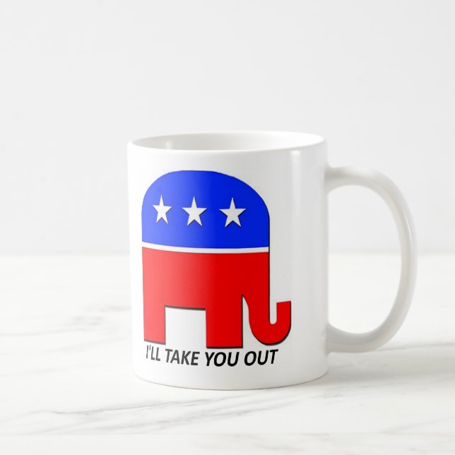 Taza De Café GOP en una misión (Derecha)