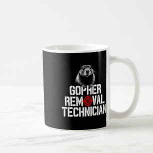Taza De Café Gopher Hunting Trip Gopher Hunter Suministros Goph