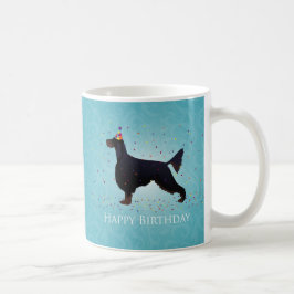 Taza De Café Gordon Setter Happy Birthday Design