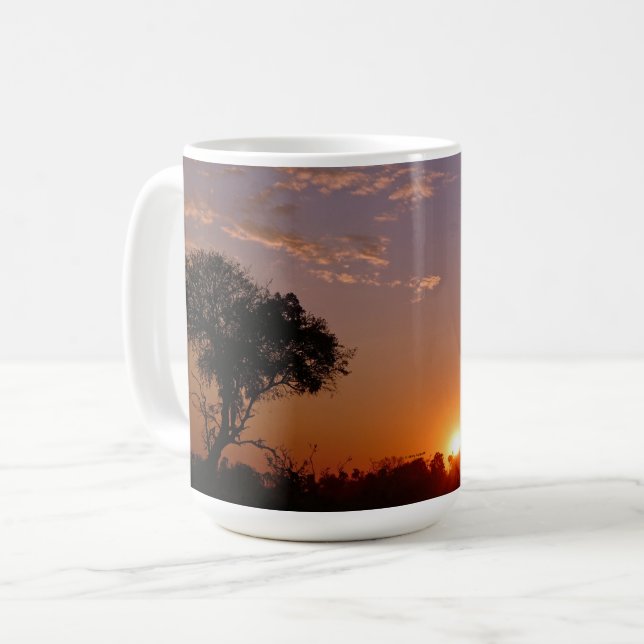 TAZA DE CAFÉ GORGEOUS SUNSET  (Anverso izquierdo)