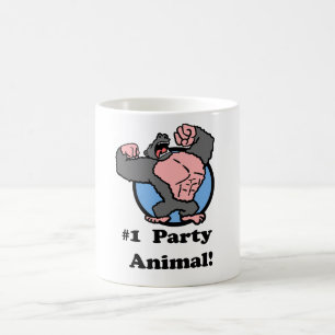 Taza De Café Gorila animal Fiesta