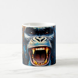 Taza De Café Gorila sonriente
