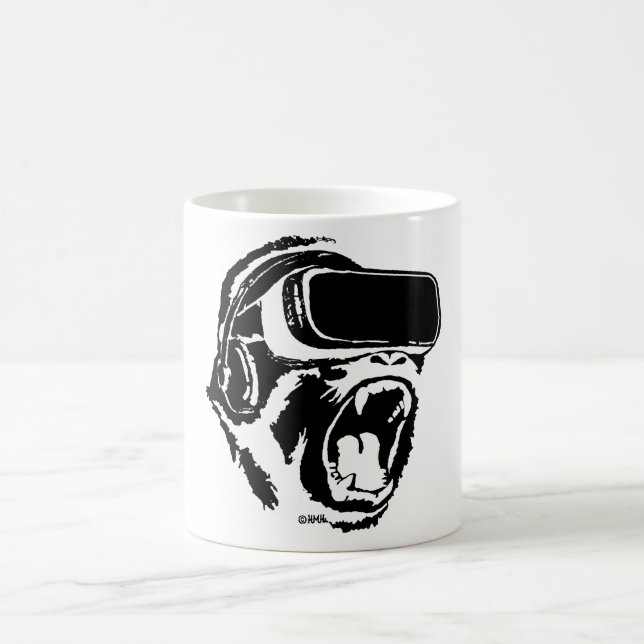 Taza De Café Gorila VR (Centro)