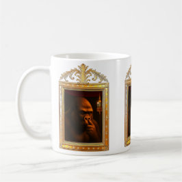Taza De Café Gorille baroque humoristique 