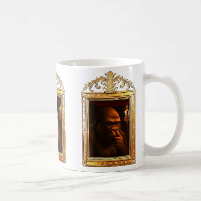 Taza De Café Gorille baroque humoristique  (Derecha)
