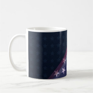 Taza De Café Gorra de camionero American Spirit – Rojo, Blanco