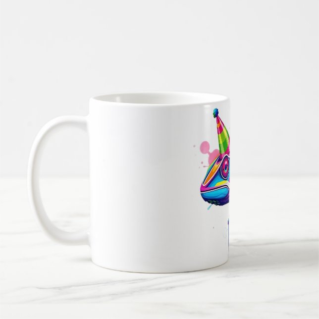 Taza De Café Gorra de Chameleon Fiesta - Cambie su Vibe (Izquierda)