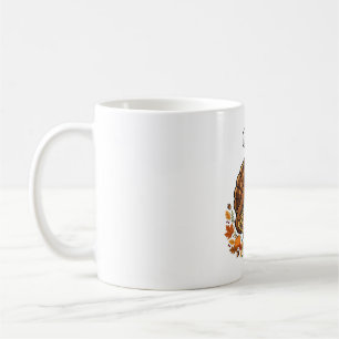 Taza De Café Gorra de Chef de Pavo Arte Divertido de Acción de 