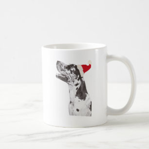 Taza De Café Gorra de great dane Santa