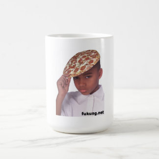 Taza De Café gorra de la pizza