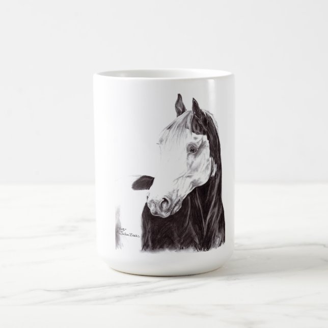 Taza De Café Gorra de Medicina Paint Horse Mug (Centro)