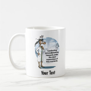 Taza De Café Gorra de Rata de Vida Laboral