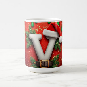 Taza De Café Gorra de Santa Festiva V para Decoración de Invier