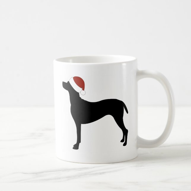 Taza De Café Gorra de Vizsla Santa (Derecha)