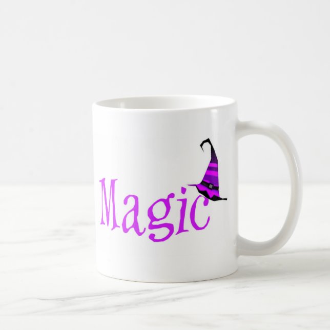 Taza De Café Gorra mágico de brujas (Derecha)